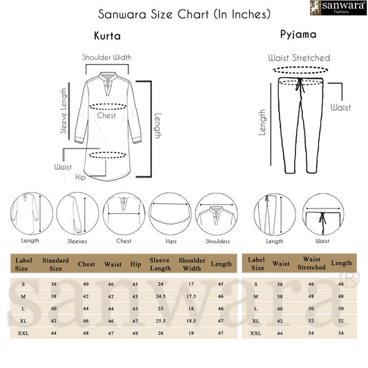 Sanwara Men Kurta Set