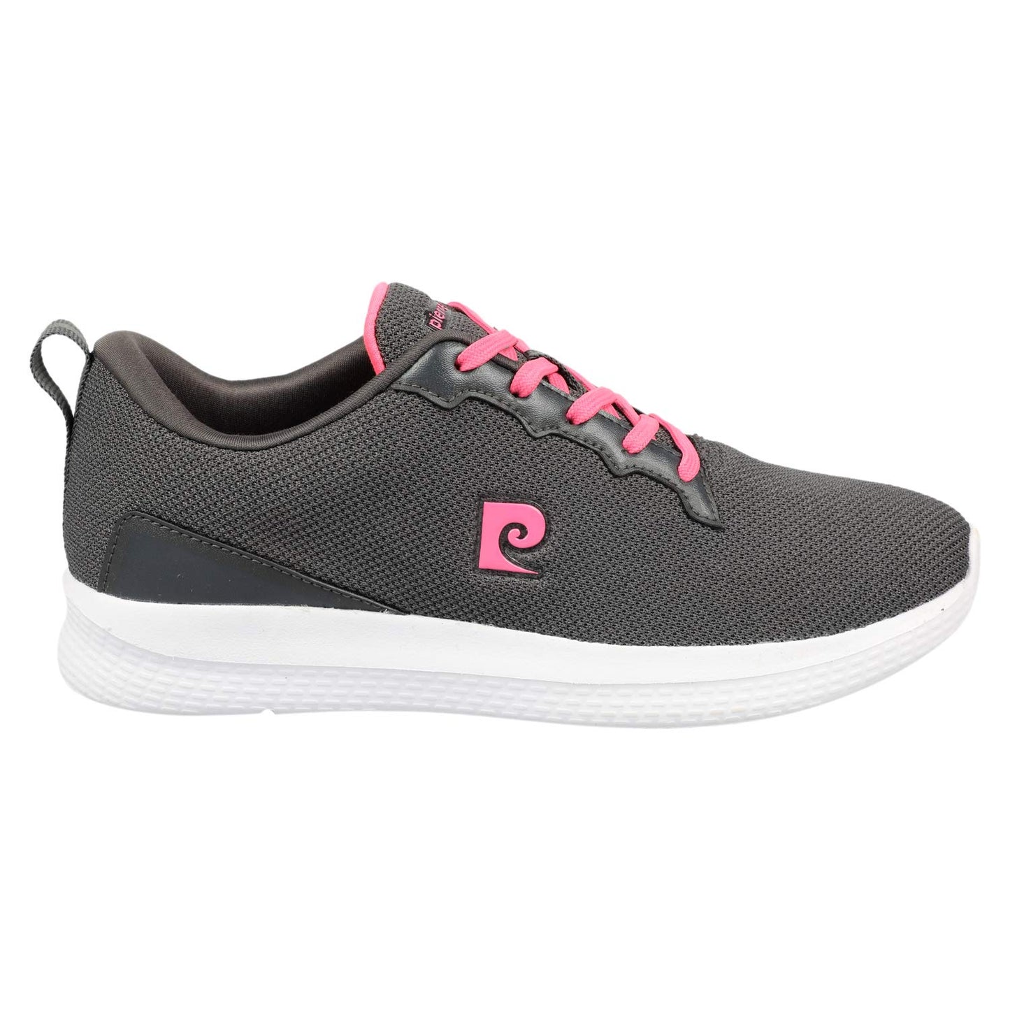 Pierre Cardin Women's Elle Un Dk.Grey-Pink Running Shoes-6 UK (39 EU) (Energia PC0300)