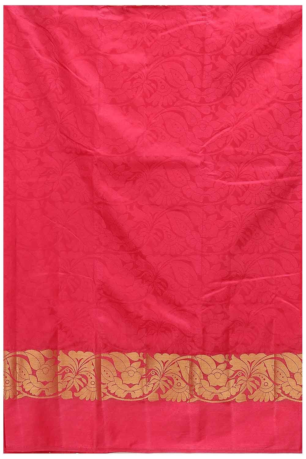 Kashish Women's Dupion Silk Saree with Blouse Piece