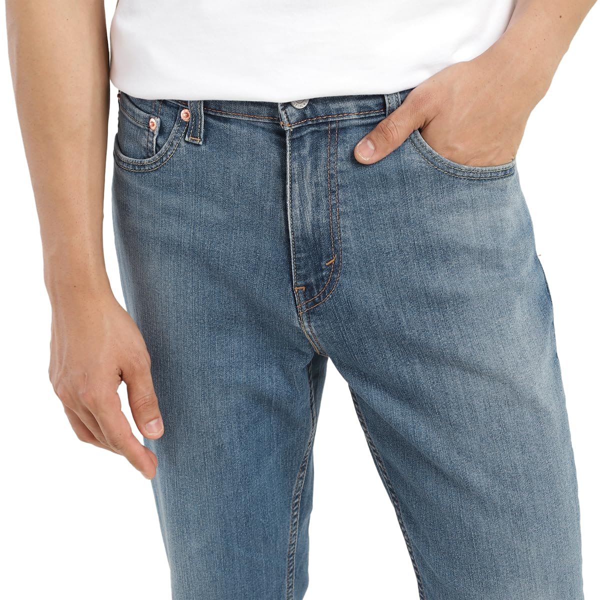 Levi's Men's 511 Slim Fit Mid Rise Jeans Blue, 28