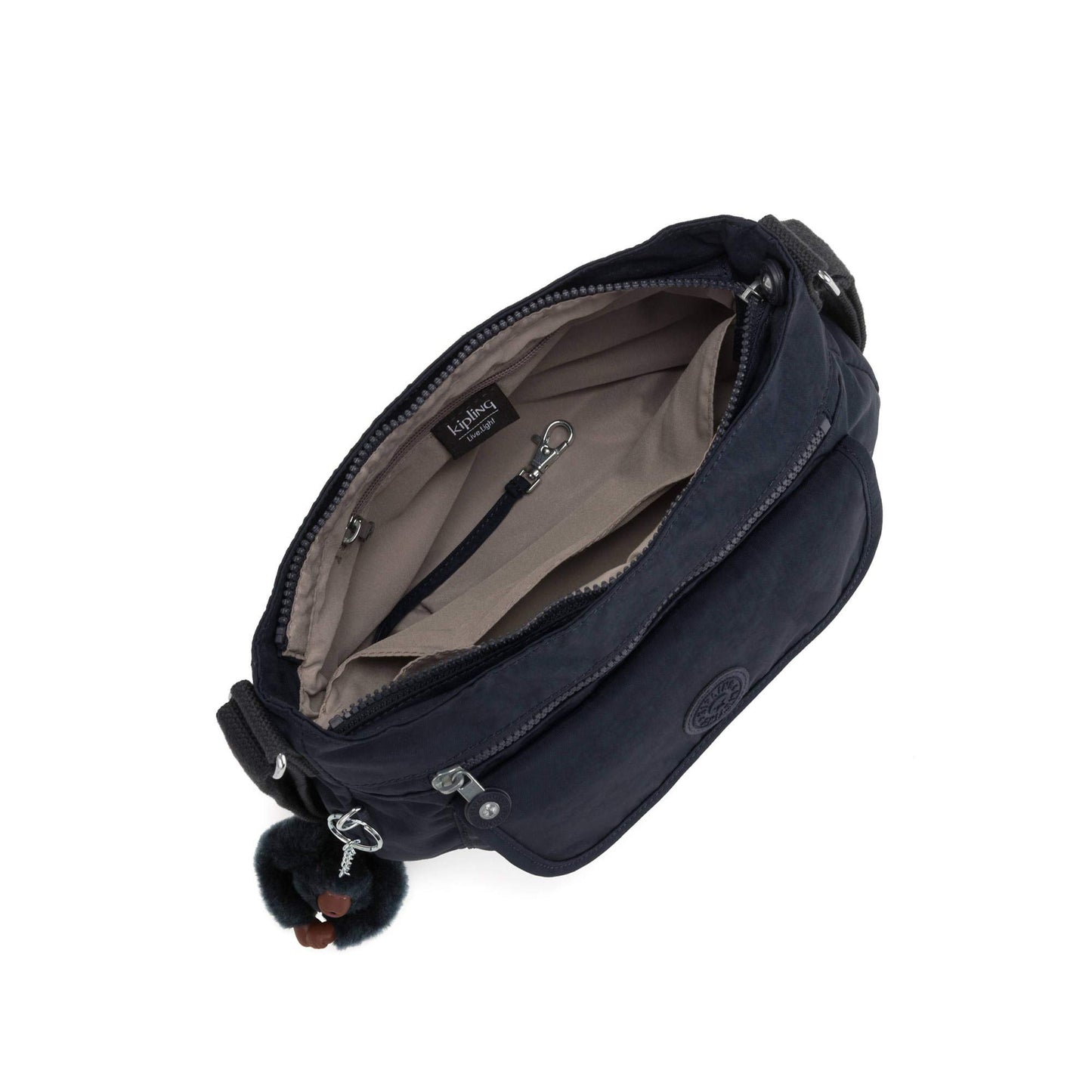 Kipling womens Syro Crossbody Bag, True Blue Tonal, 12.25 L x 8.75 H 5 D US, Contemporary