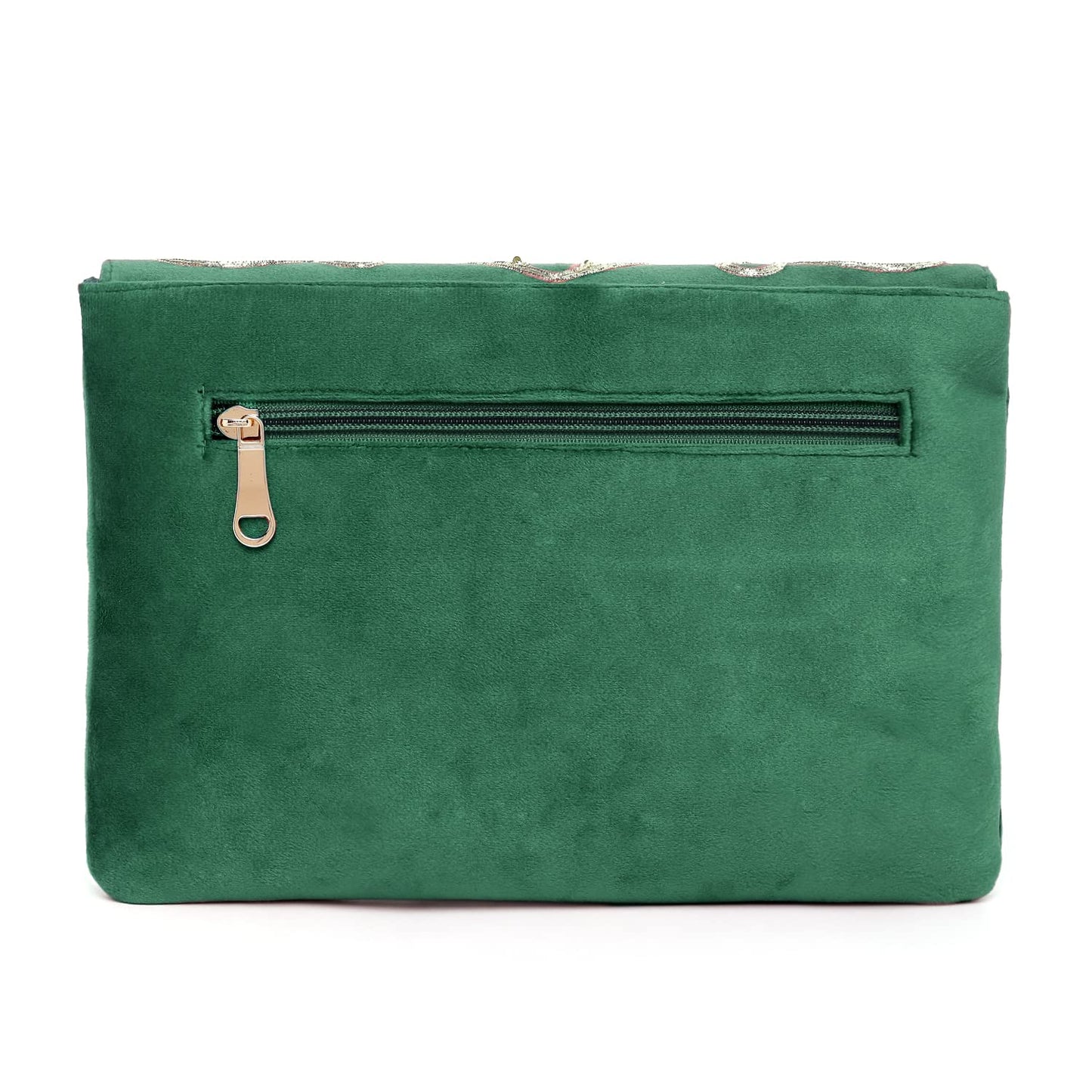 Peora Green Clutch Purses for Women Handmade Evening Handbags Bridal Clutch(C85GRN)