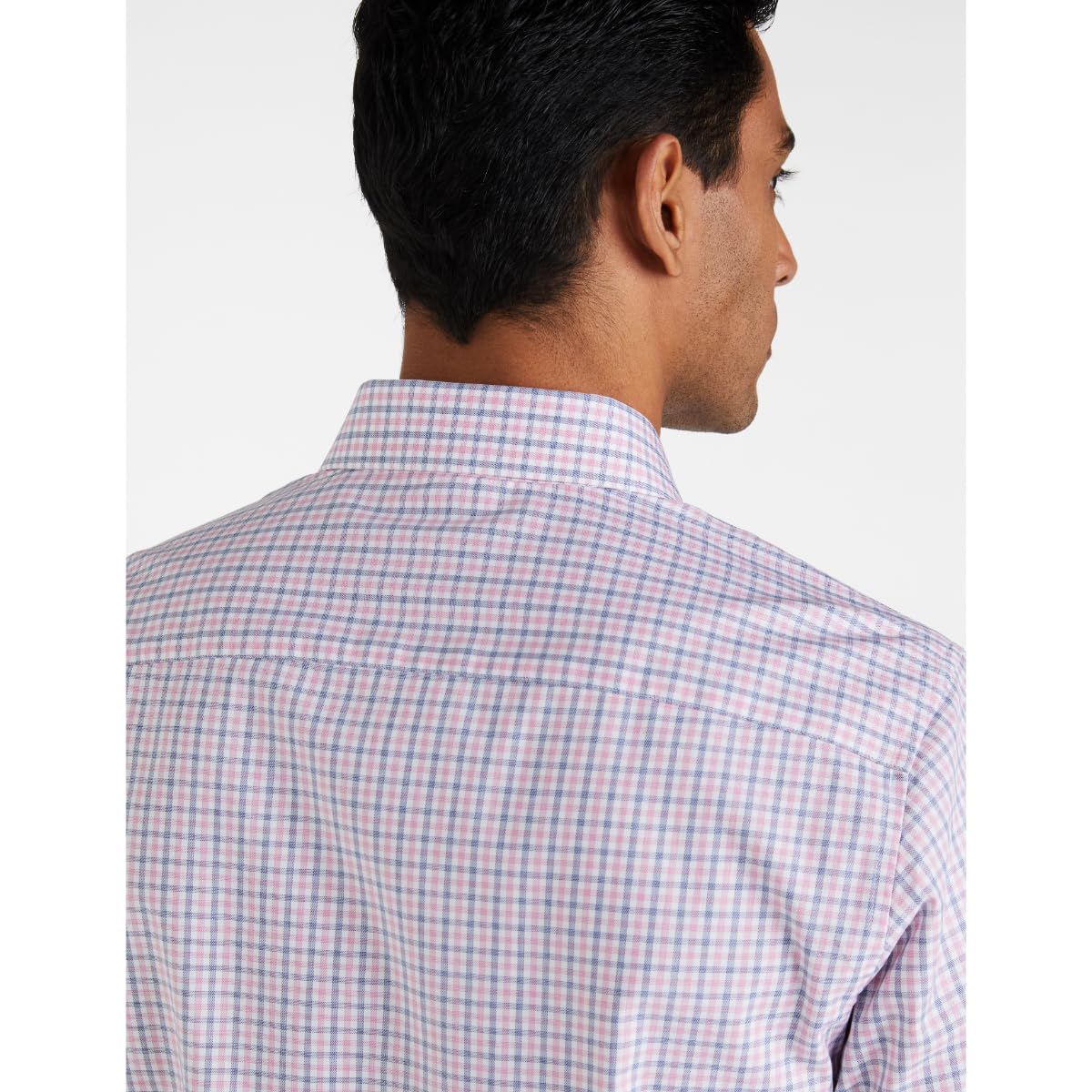 Allen Solly Men Cotton Slim Fit Shirt (ASSFQSPPR98372_Pink, 42