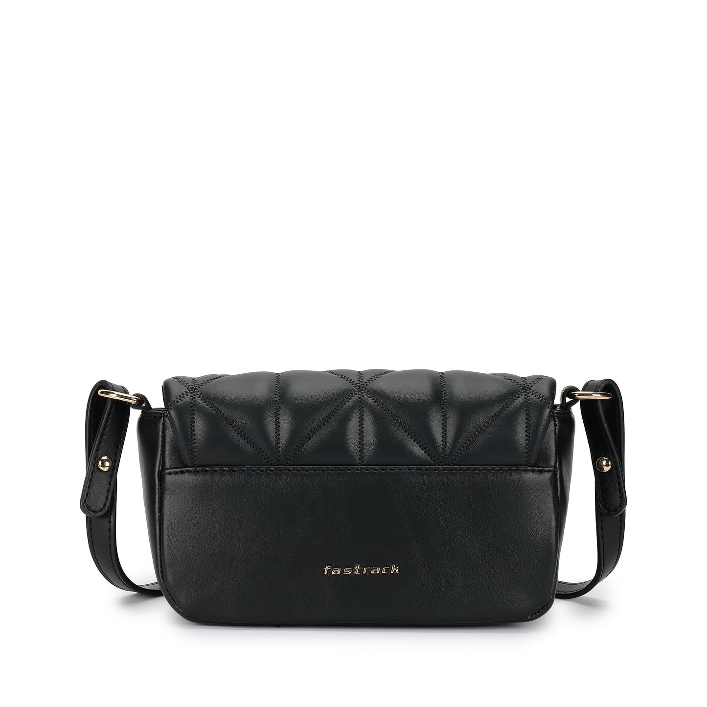 Fastrack Cloud Quilt Sling Bag for Women| Faux Leather Sling With Secure Flap Closure | Stylish Mini Bag With Organised Interior | Women's Handbags | Trendy Bags For Girls | Soft Sling Nag for Girl