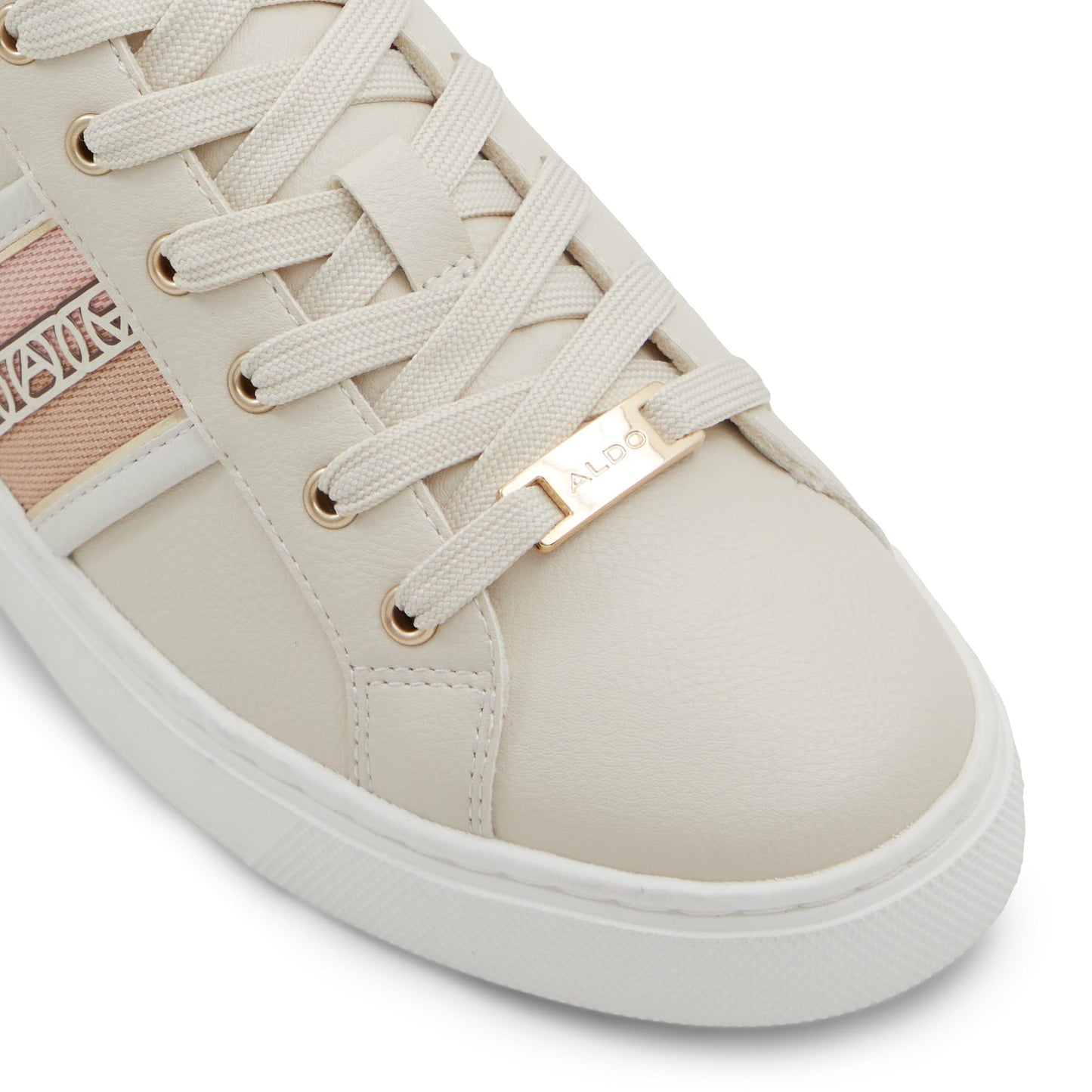 Aldo VALLERIA-IN110 Ladies Other White Flat Sneakers