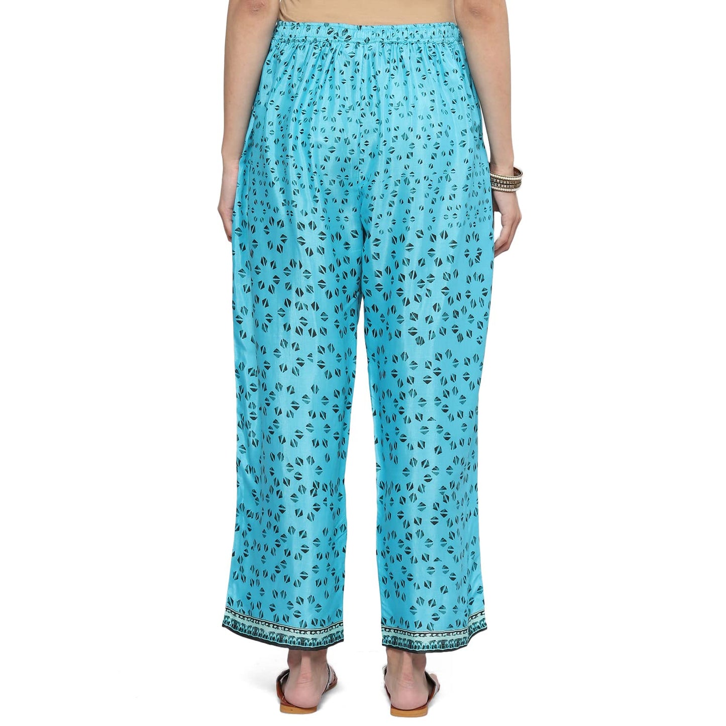BIBA Women Printed Relaxed Mix and Match(Summer P19242_Blue_XL)