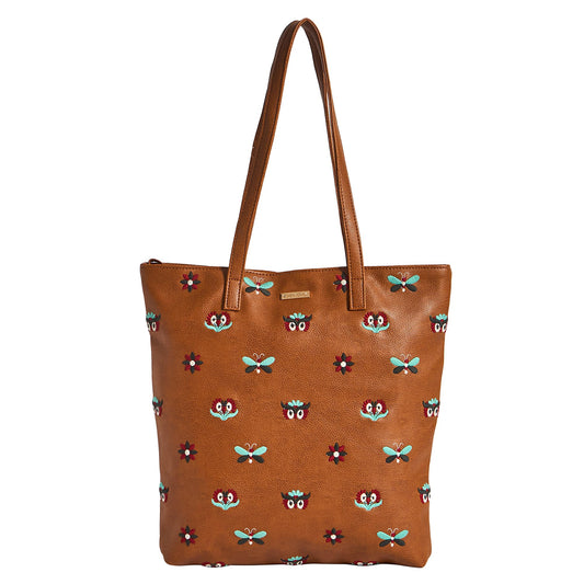 Chumbak Office Tote Bag for Women | Stylish Shoulder Bags for College | Professional Canvas Tote Bag | Laptop-Friendly College Bag