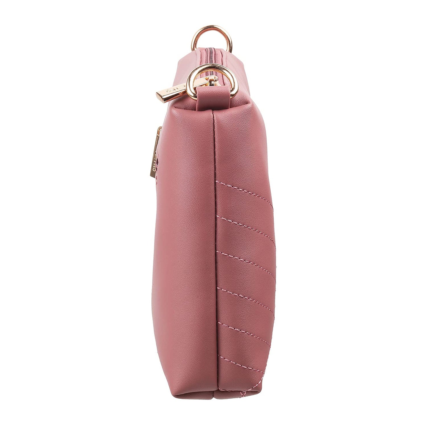 Metro Women Peach Zip Top Sling Bag (66-7352)