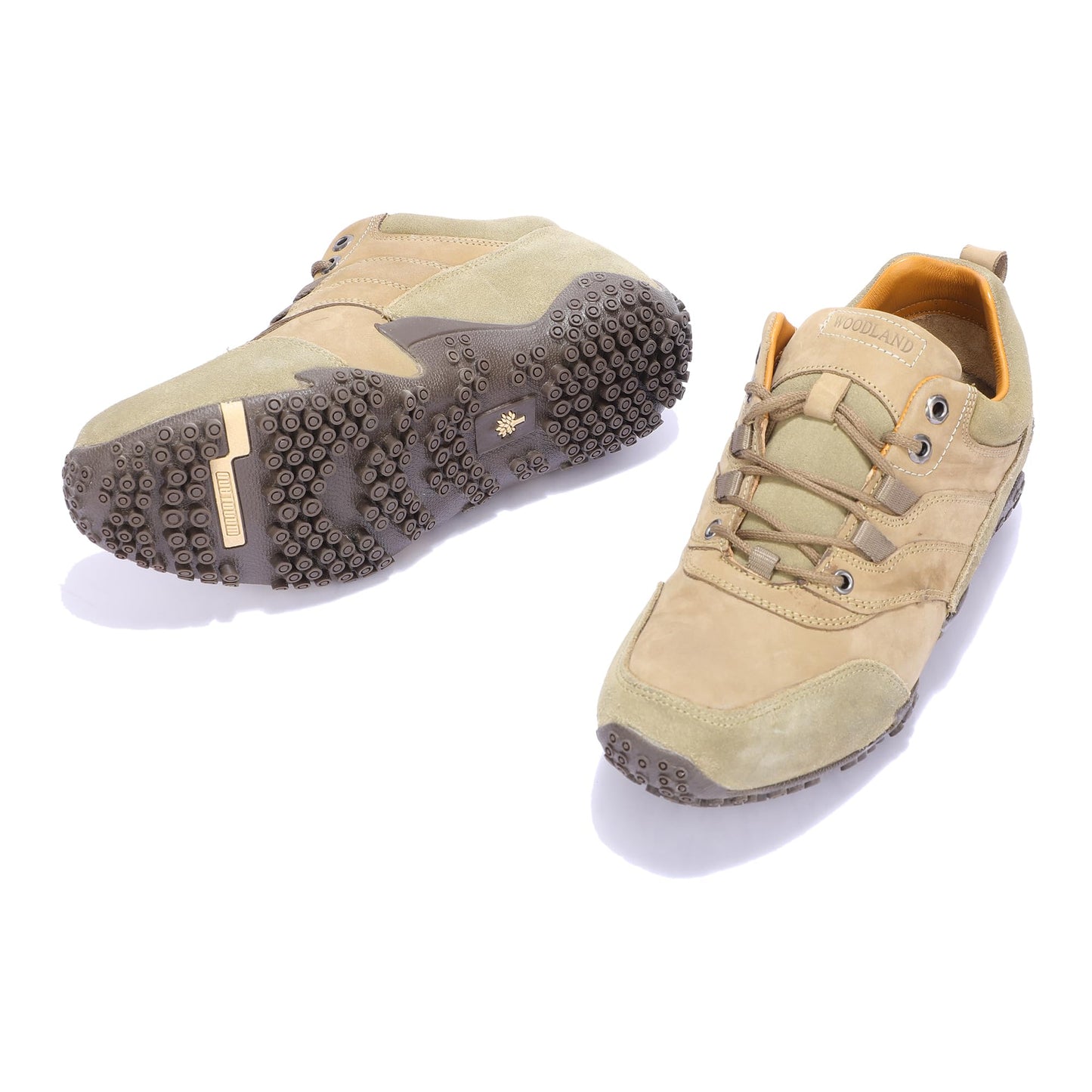 Woodland Men Khaki Outdoor Shoes