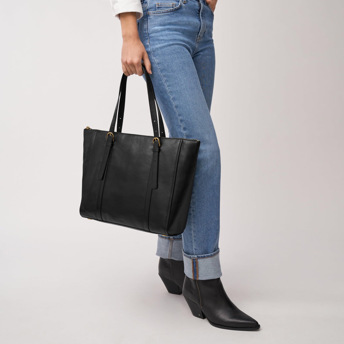 Fossil Carlie Black Tote ZB1773001