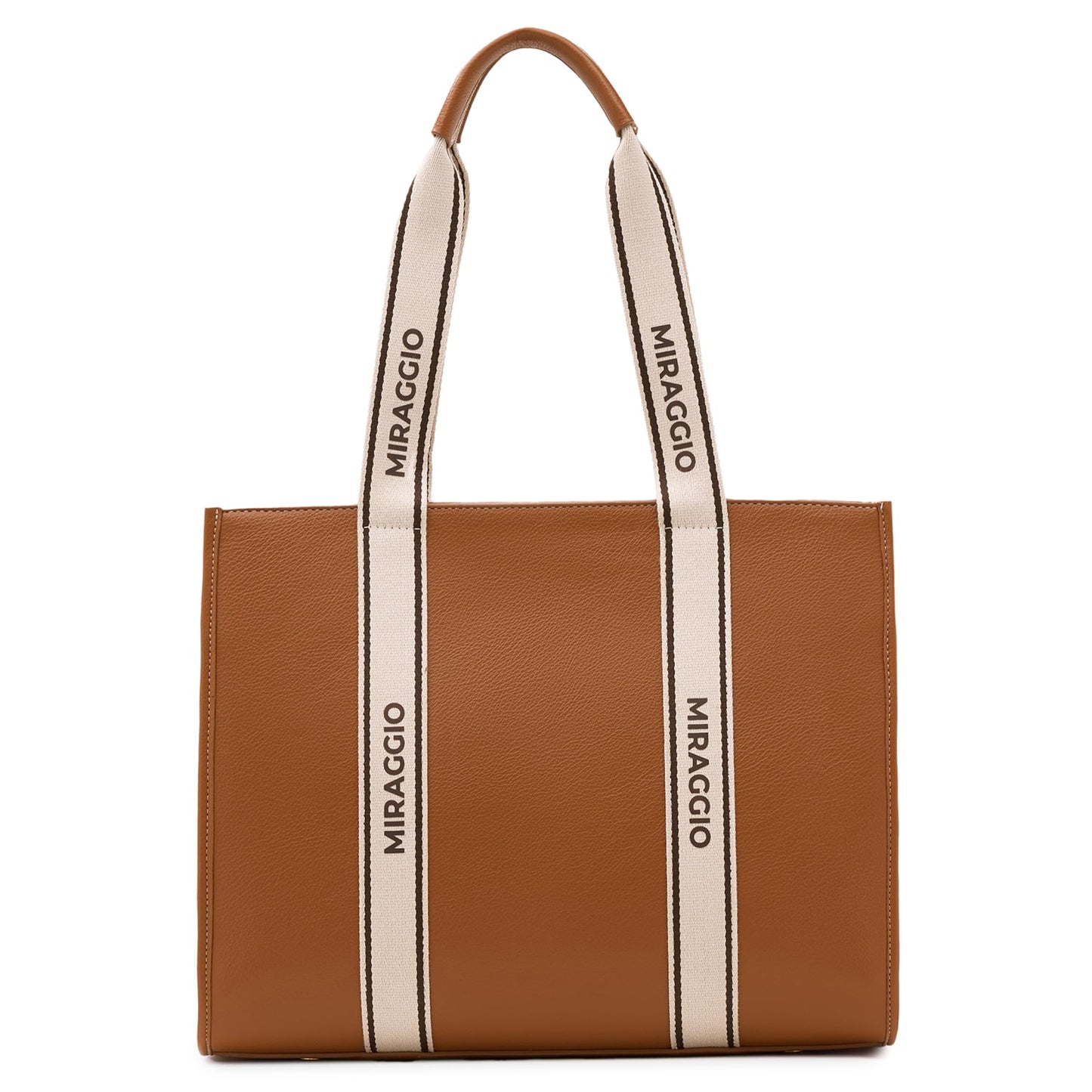Miraggio Blanche Tote Bag (Brown)