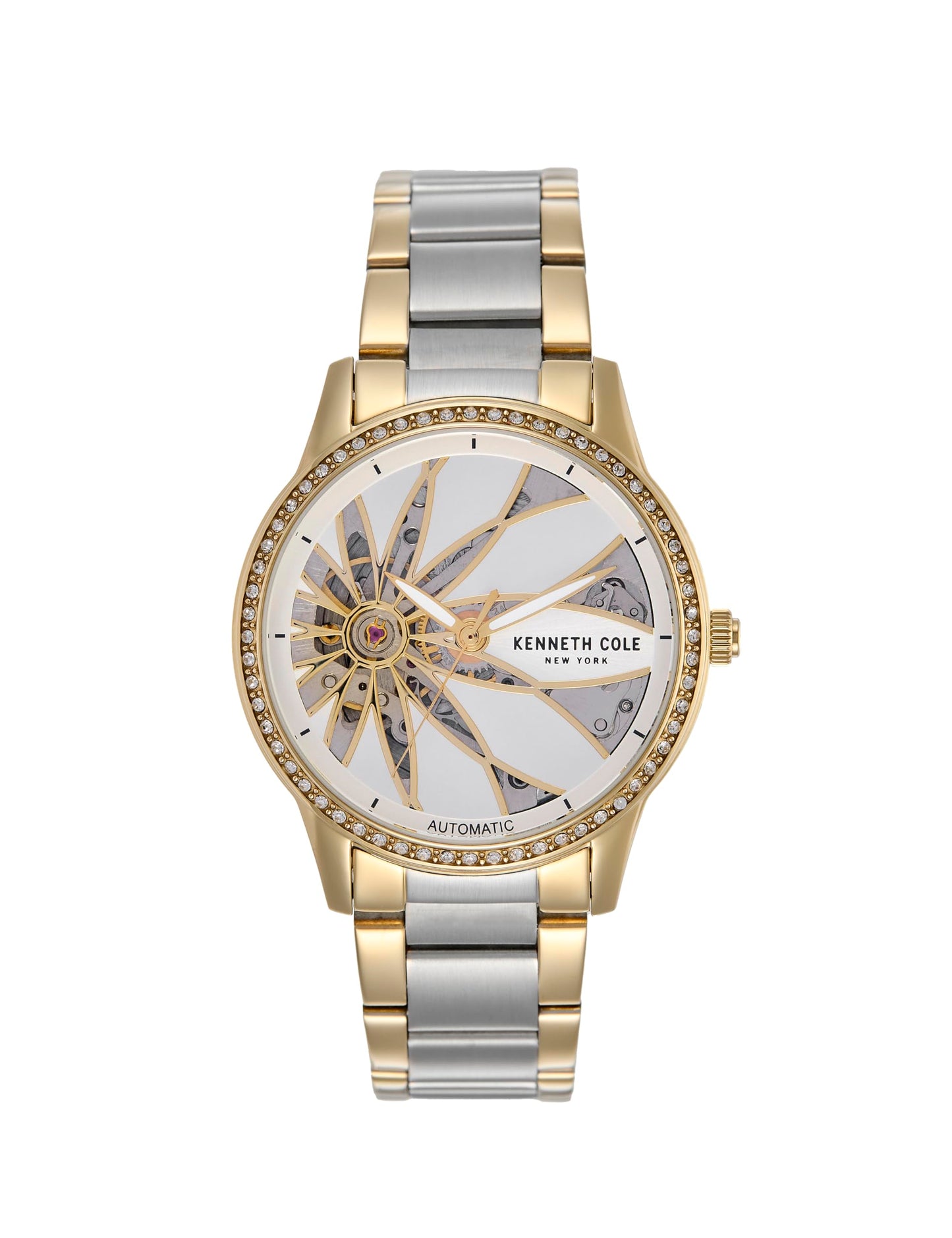 KENNETH COLE Analog Silver Dial Women's Watch-NTKCWLL0060902LD