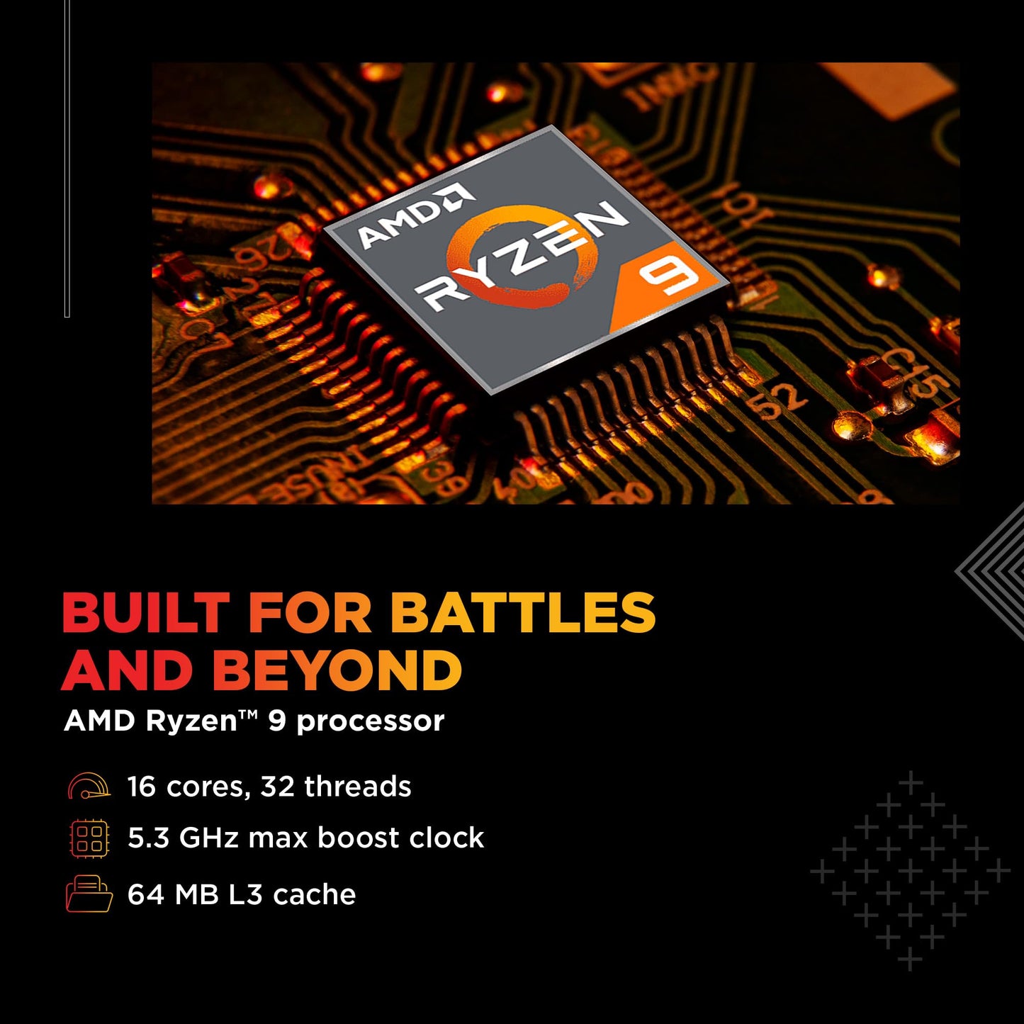 HP Omen, AMD Ryzen 9 8940HX, 8GB RTX 5060, 24GB DDR5(Upgradeable) 1TB SSD, 165Hz, 2k WUXGA, 3ms, 400 nits, 16''/40.6cm, Win11, M365* Office24, Black, 2.44kg, ap0181AX, Omen AI, RGB, AI Gaming Laptop