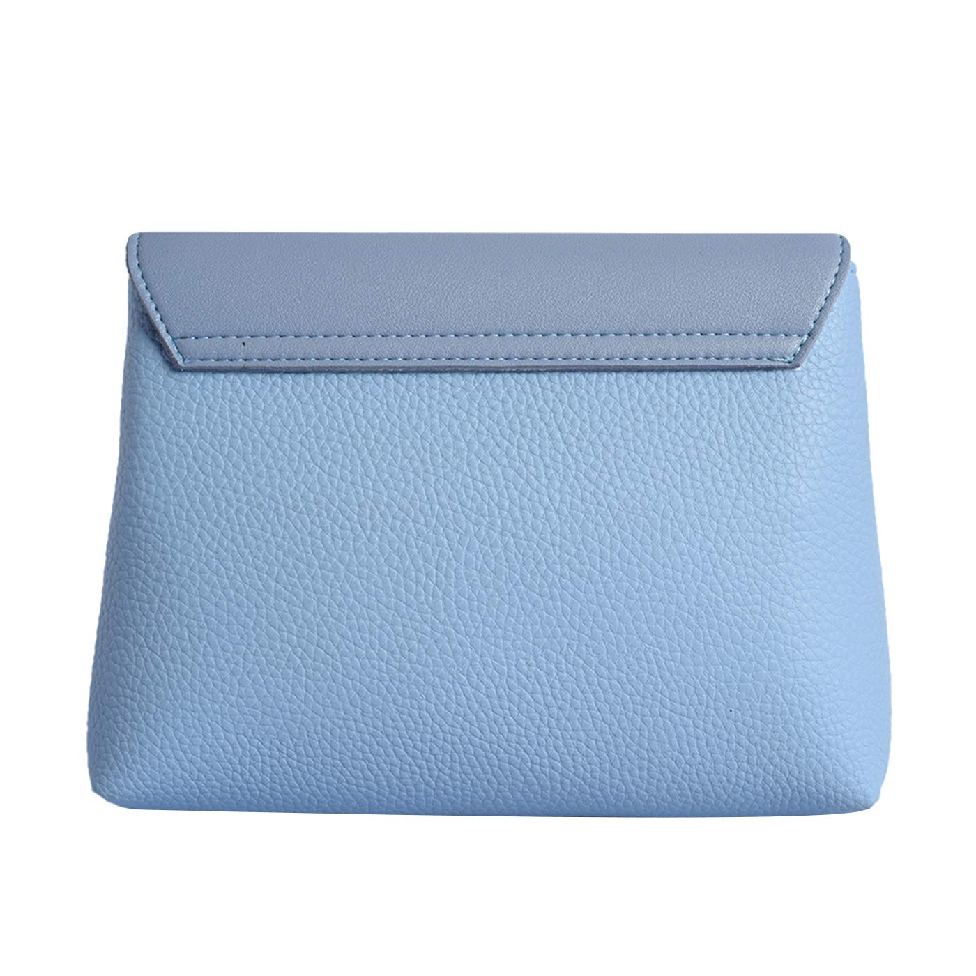Lino Perros Lavender Faux Leather Sling Bag (BLUE)
