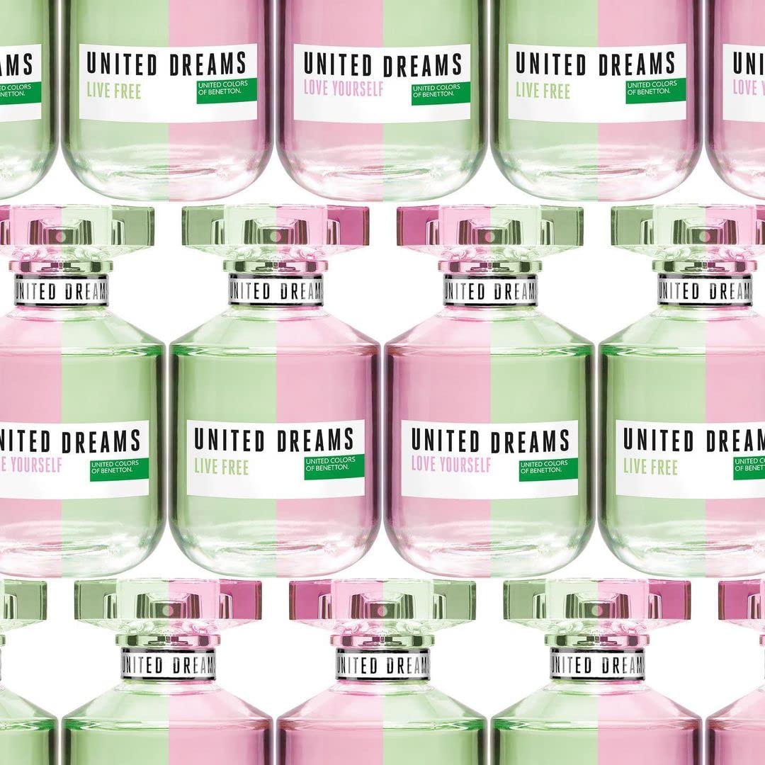 United Colors Of Benetton United Dreams Love Yourself Eau De Toilette For Women - 50 ml, Floral, Fruity EDT