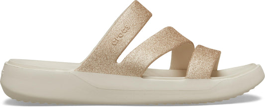 Crocs Getaway Glitter Strapy Women Sandal (Neutral-5 UK-India)