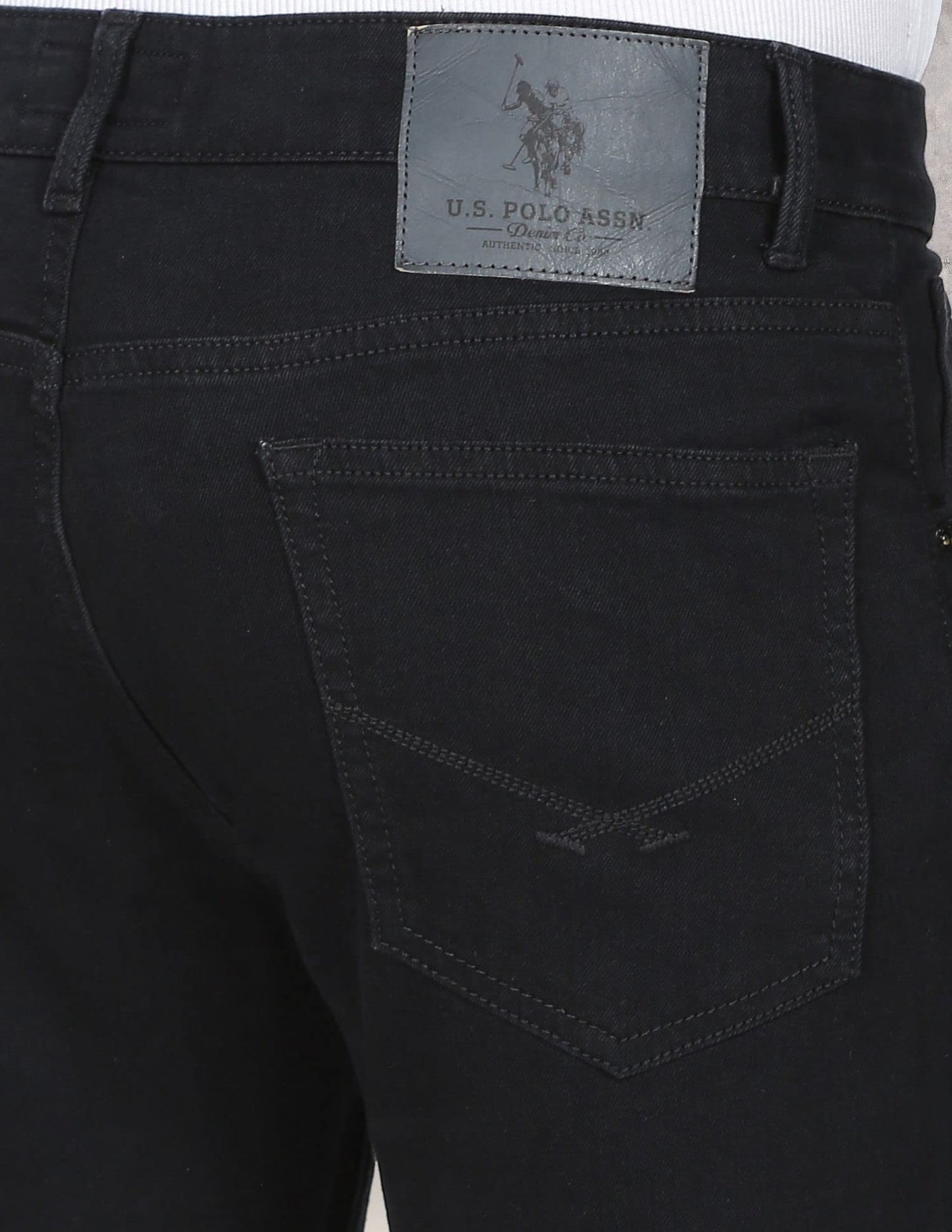 U.S. POLO ASSN. Brandon Slim Tapered Fit Jeans Black