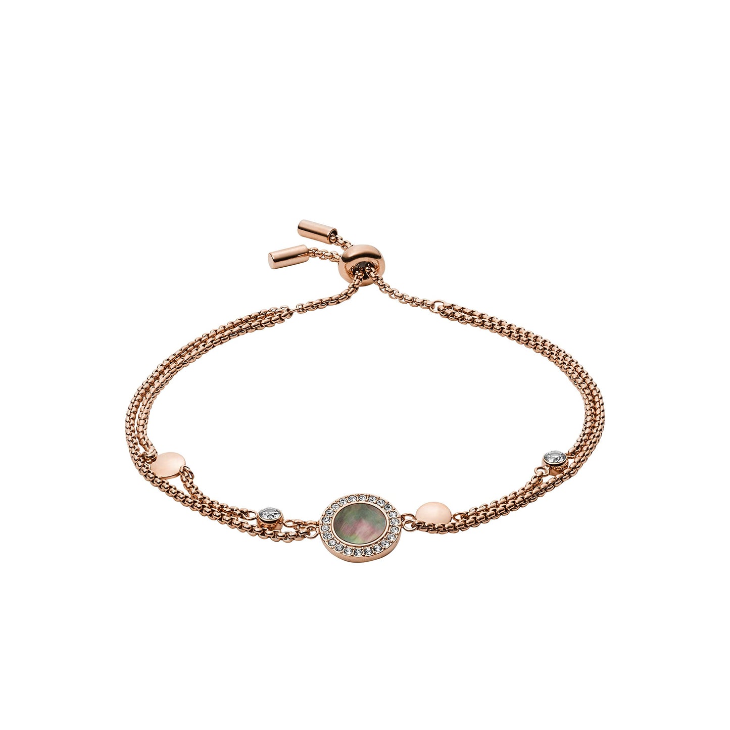Fossil Women's Misty Autumn Rose Gold Bracelet Jf02951791