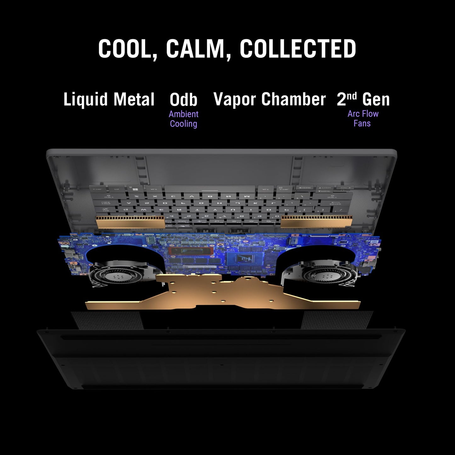 ROG Zephyrus G16, 16 "(40.64cm) 2.5K OLED ROG Nebula Display 240Hz, Ultra 7 155H, Gaming Laptop (16GB LPDDRX/1TB SSD/NVIDIA GeForce RTX 4060 /Win11/Office 2021/Eclipse Grey/1.85 Kg),GU605MV-CO711WS