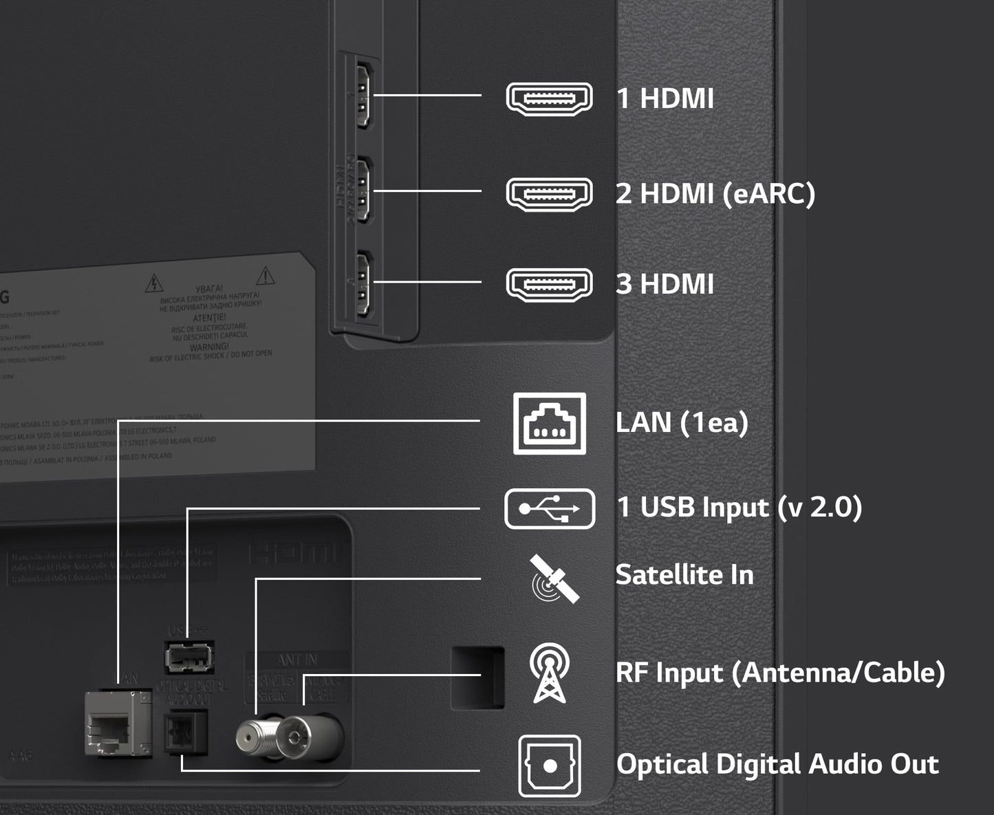 LG 108 cm (43 inches) UA82 Series 4K Ultra HD Smart webOS LED TV 43UA82006LA
