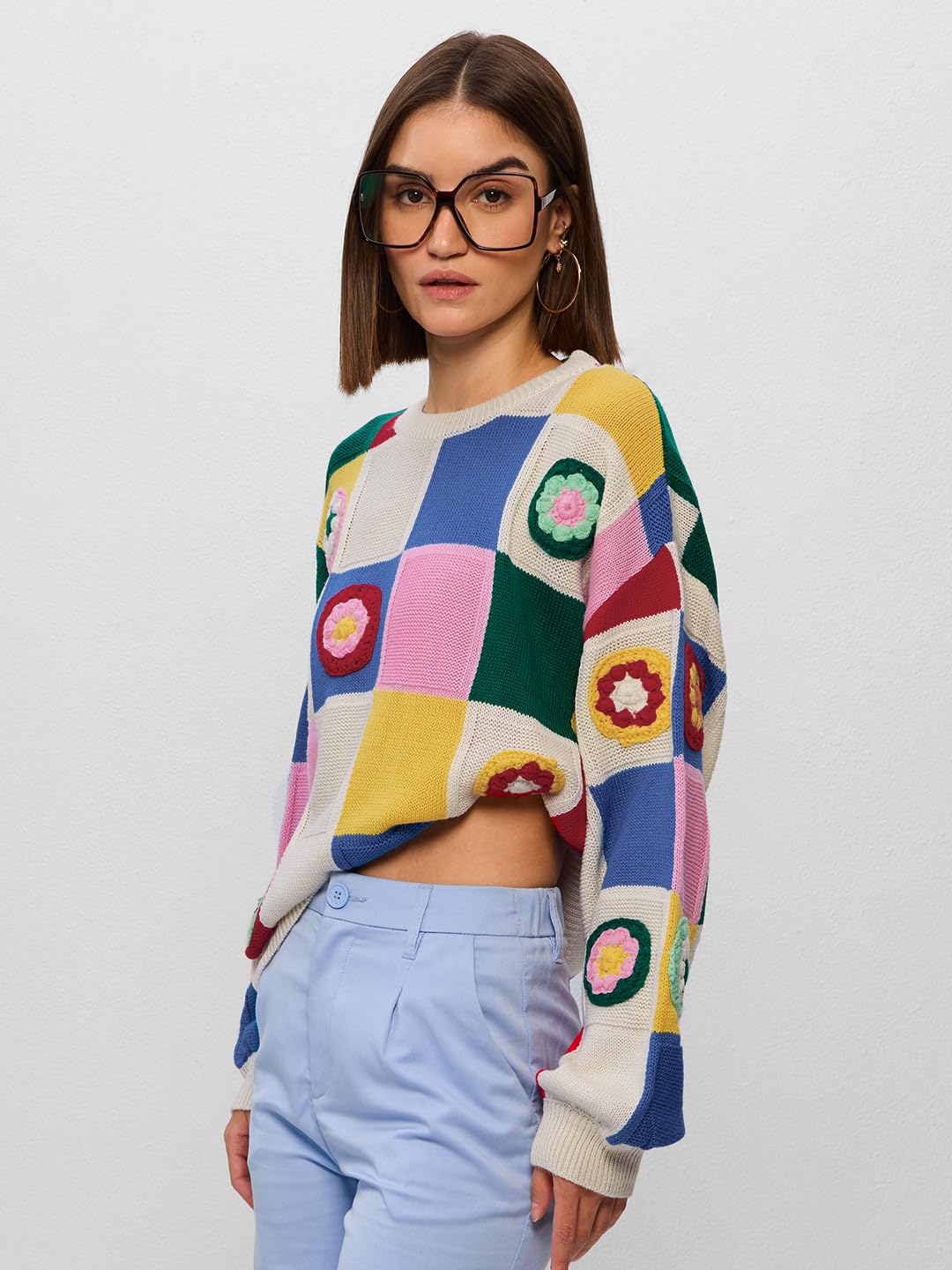 The Souled Store Originals : Dahlia Women Oversized Sweater
