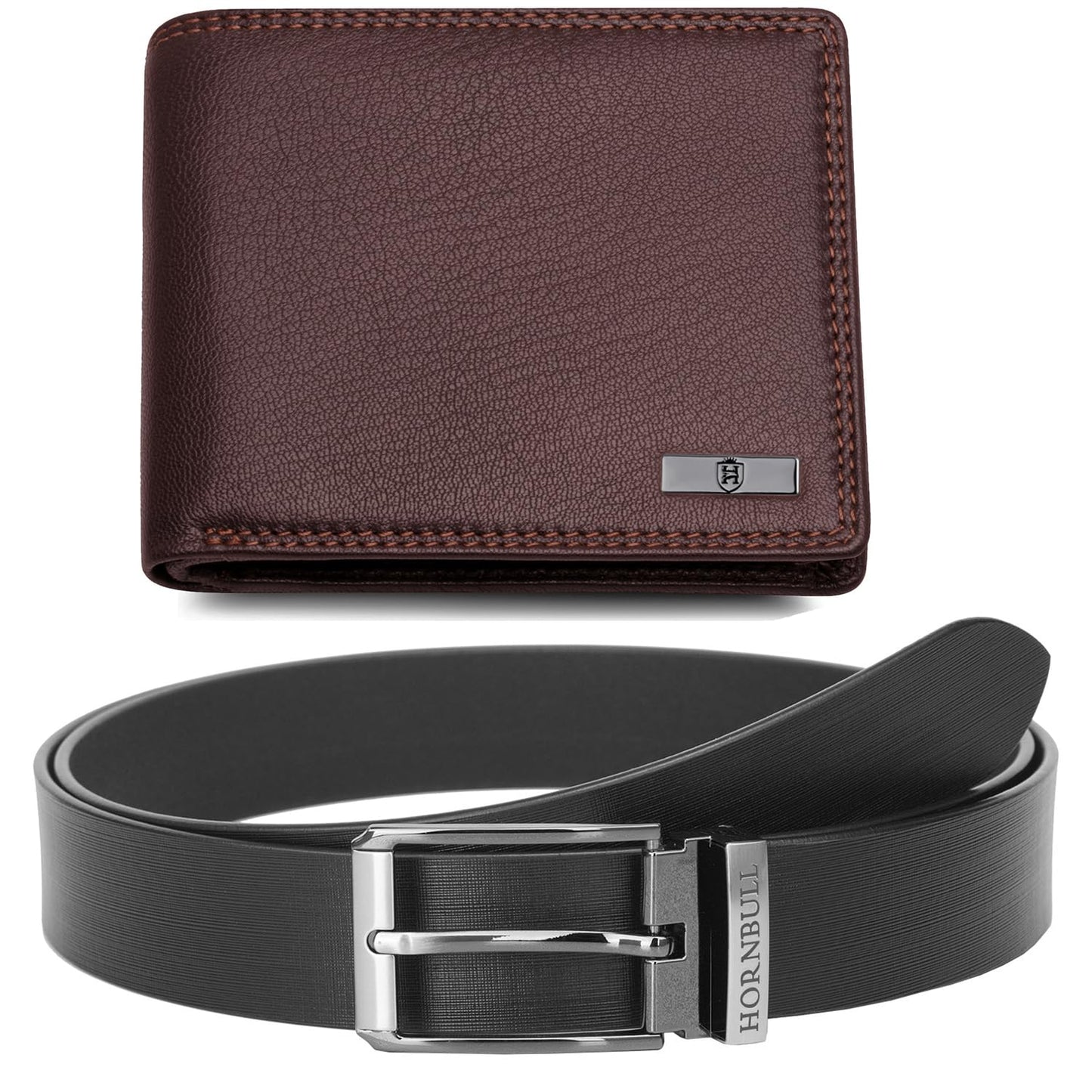 HORNBULL Men's Stella Genuine Leather RFID Blocking Wallet (BW10447)