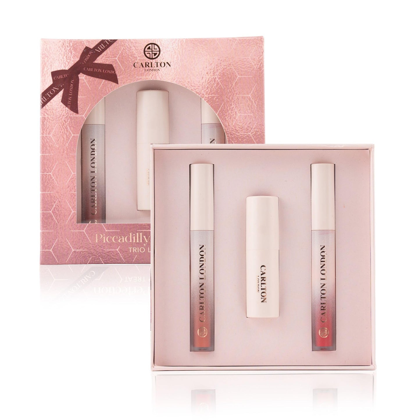 Carlton London Piccadilly Perfection Lipstick Gift Set (Pack of 3) | Gift for women
