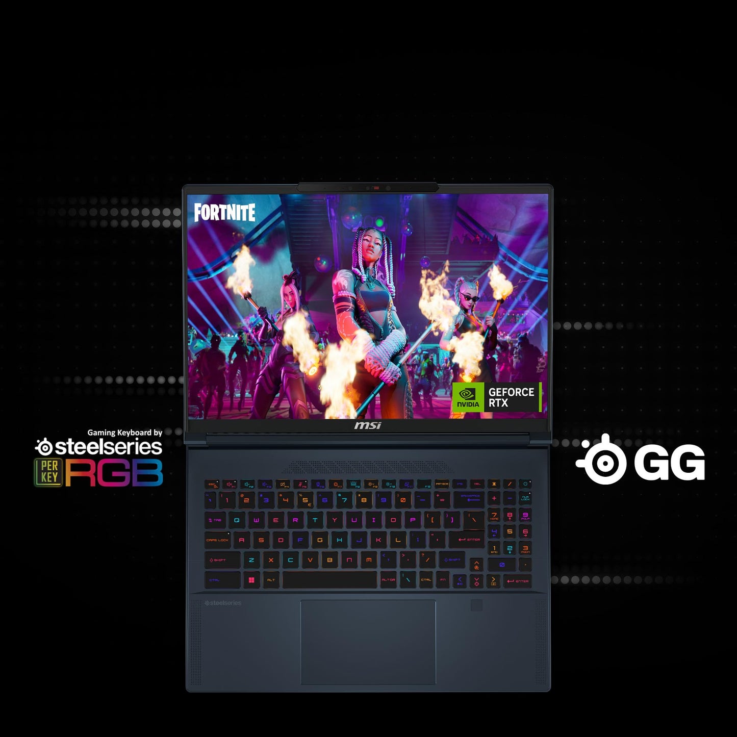 MSI Stealth 16 AI Studio, Intel 1st Gen. Ultra 9 185H, Built-in AI, 41CM QHD+ 240Hz Gaming Laptop (32GB/2TB NVMe SSD/Windows 11 Pro/NVIDIA GeForce RTX 4070, GDDR6 8GB/Star Blue/1.9Kg), A1VGG-057IN