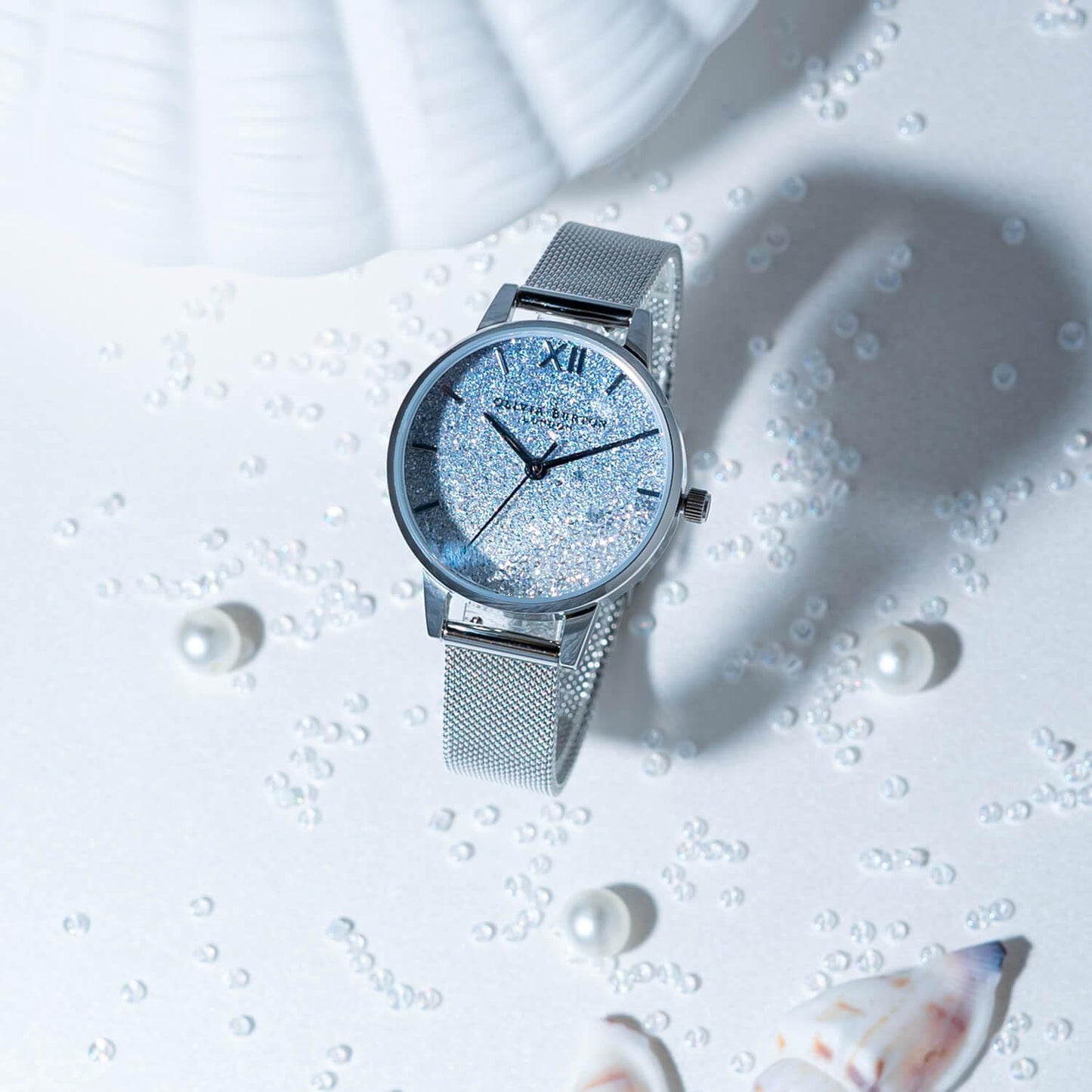 Olivia burton Outrus Analog Blue Dial Women's Watch-OB16US59