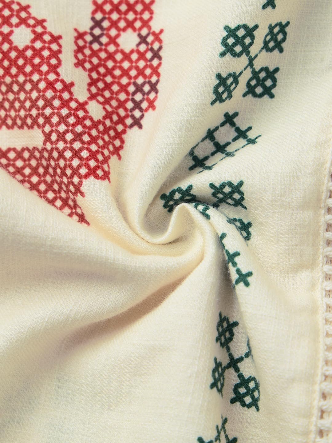 The Souled Store: Autumn Men and Boys Short Sleeve Cuban Collar Off White Printed Casual Drop Shoulder Streetwear Cotton Oversized Shirts