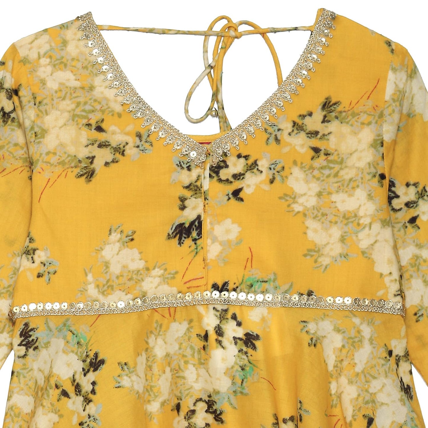 BIBA GIRL PRINTED RELAXED KID(KW5085_YELLOW_7)
