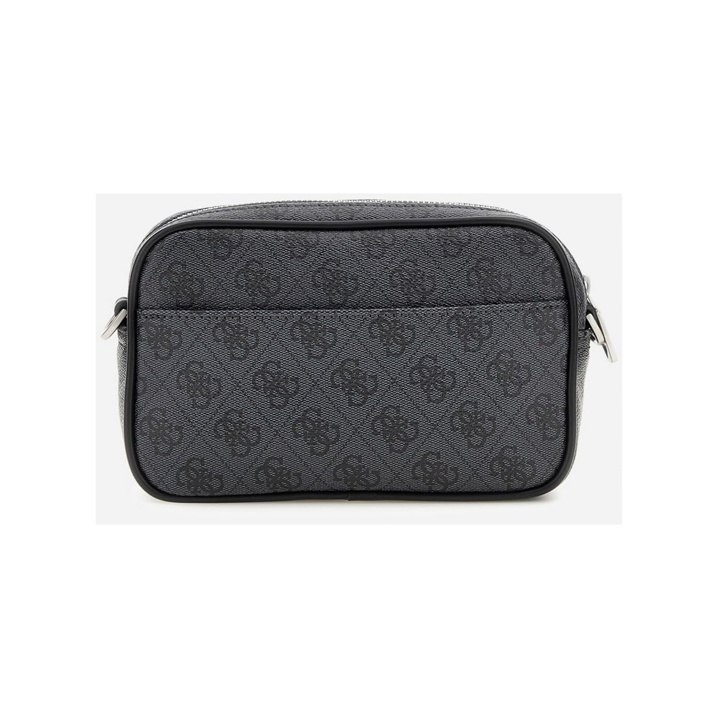 GUESS Men Grey Printed PU Crossbody Bag