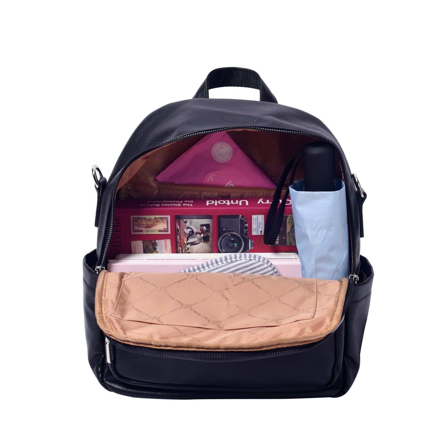 Lino Perros Black Backpack