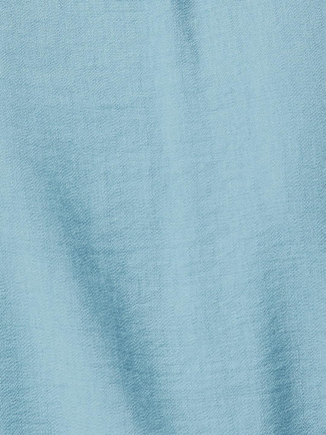 Max Women Textured Belted Midi Dress (Blue_S)