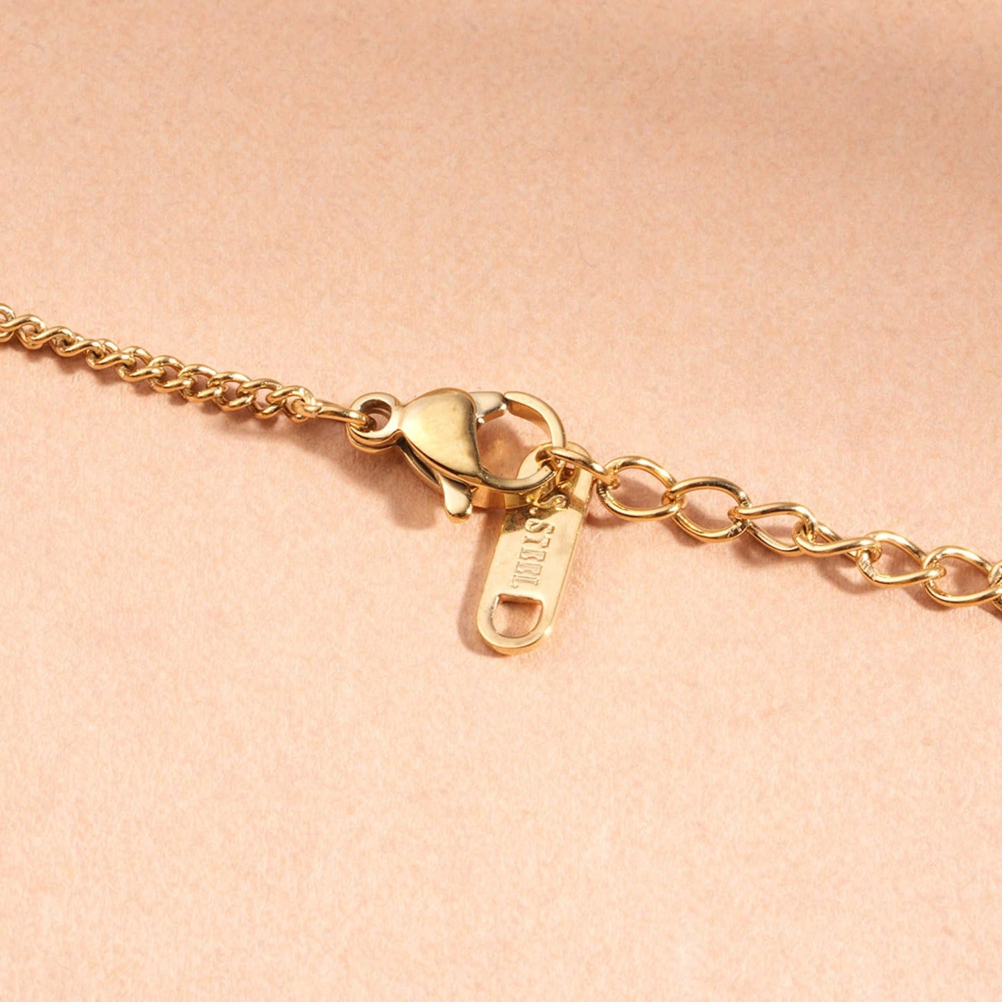 PALMONAS Liquid Gold Heart Necklace for Women - Waterproof & Anti-Tarnish Jewellery, Gift For Girls & Women