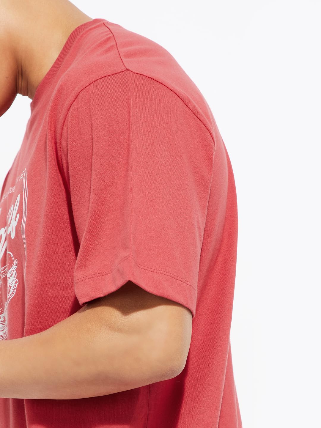 Max Men's Regular Fit T-Shirt (CABC25S505BT_RED