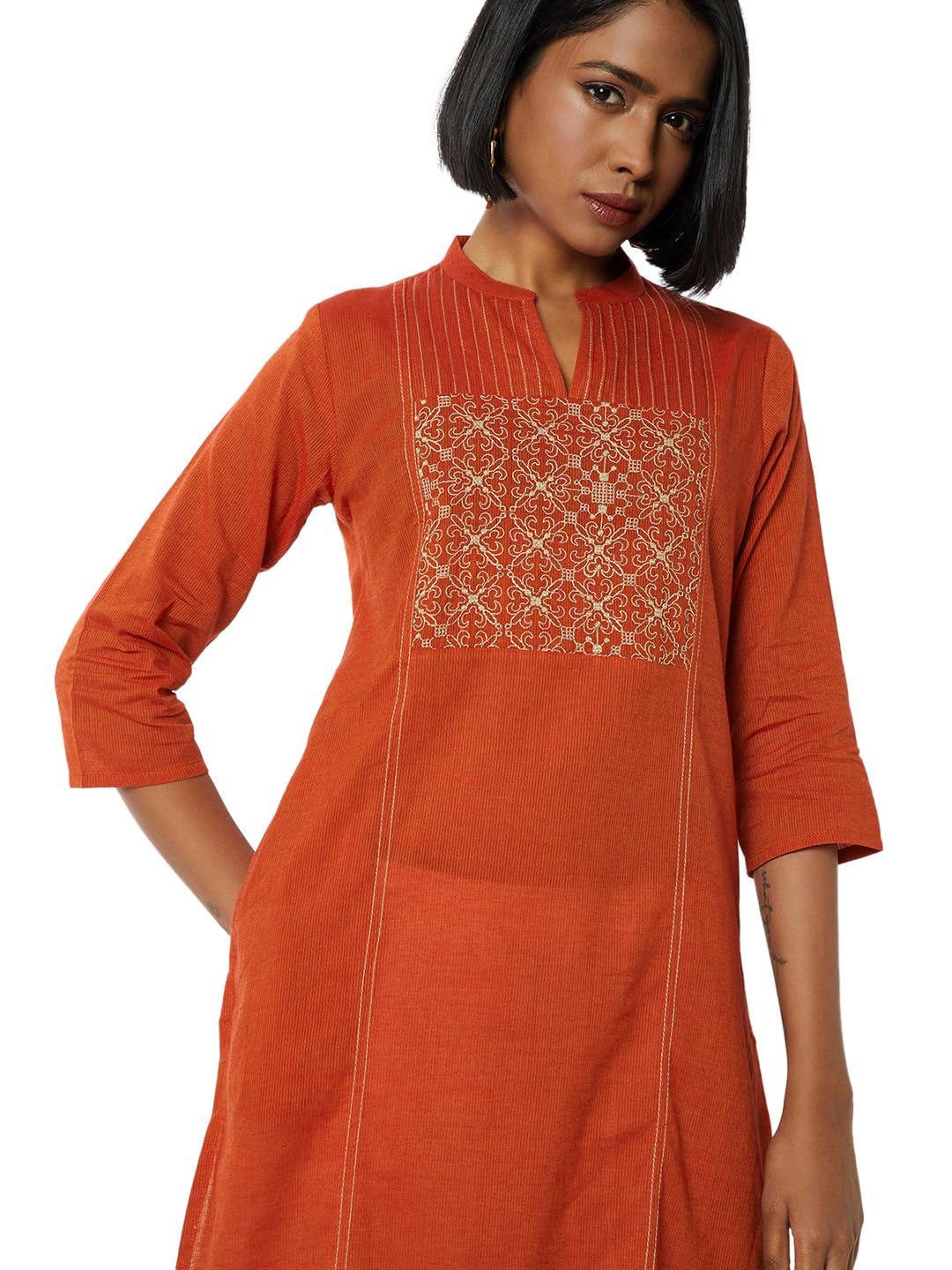Max Women's Cotton Regular Kurta