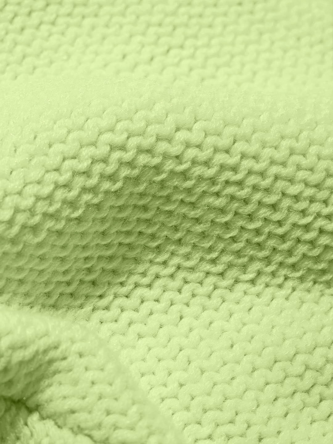 The Souled Store Cable Knit Sweater : Lime Women Oversized Sweater