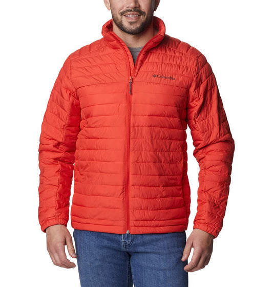 Columbia Mens Silver Falls Jacket, Spicy, L