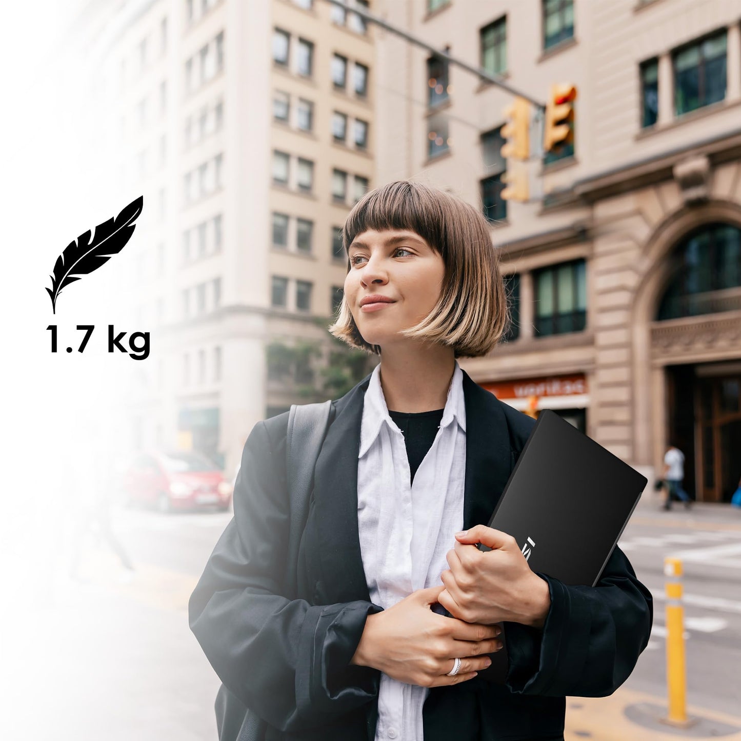 MSI Modern 15, Intel 13th Gen. i5-1335U, 40CM FHD 60Hz Laptop (16GB/512GB NVMe SSD/Windows 11 Home/Iris Xe Graphics/Classic Black/1.7Kg), B13M-289IN