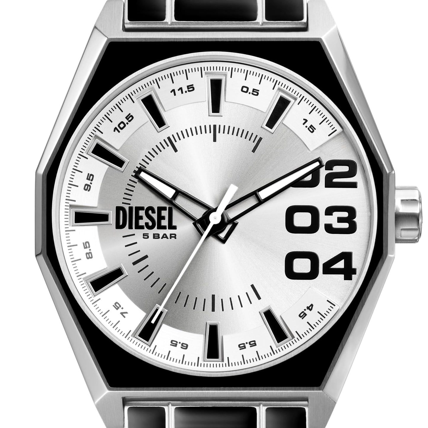 Diesel Analog Silver Dial Men's Watch-DZ2195