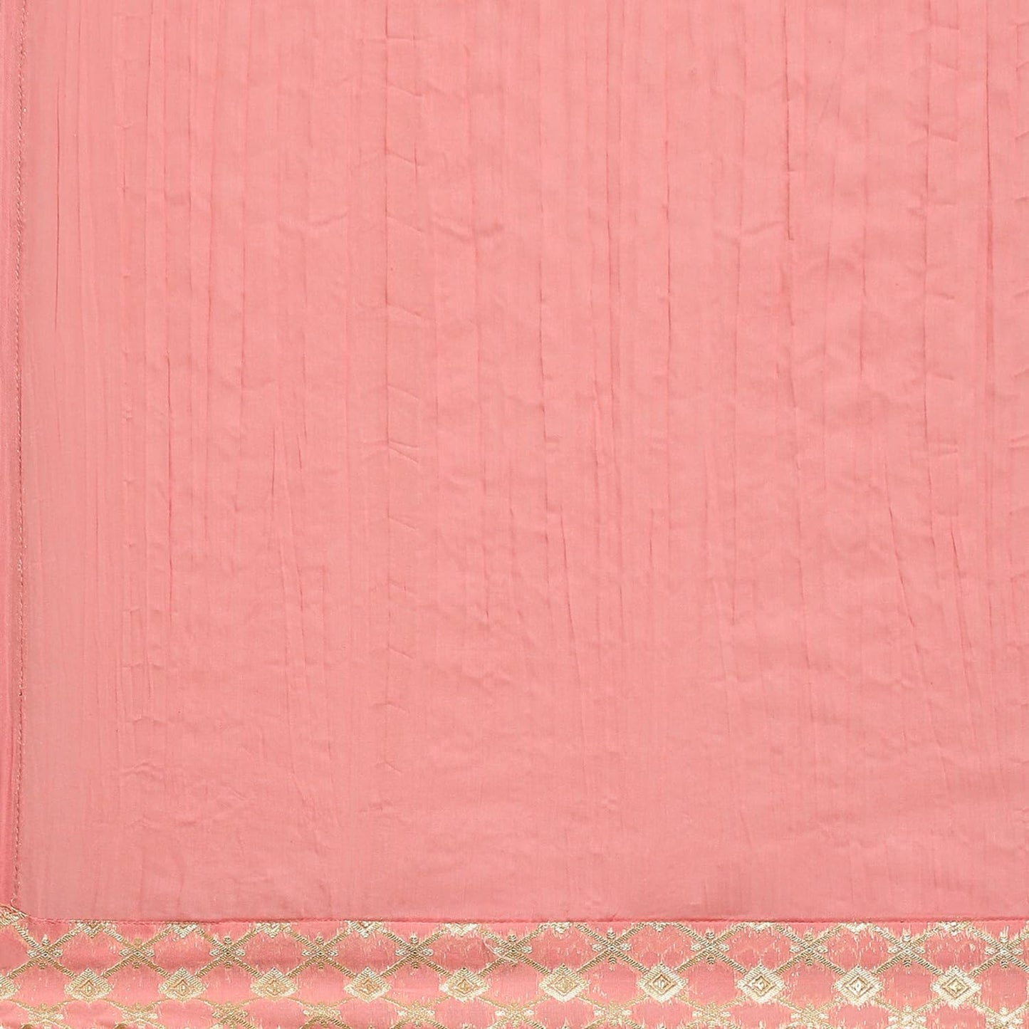 BIBA WOMEN EMBROIDERY ANARKALI SALWAR KURTA DUPATTA(SKD5876_BLUSH PNK_34)