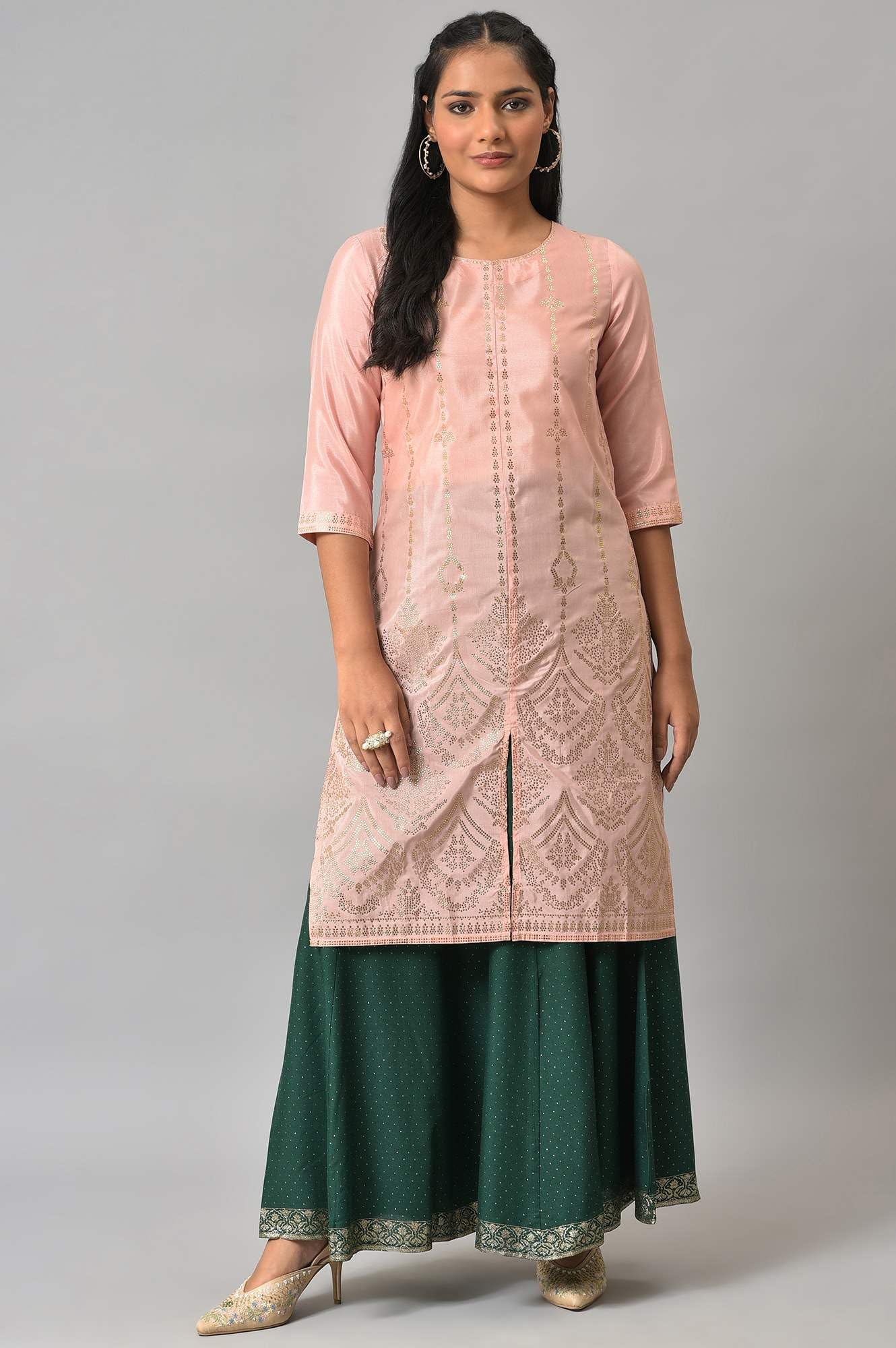 W Strechable Divided Skirts for Women | Culottes for Women | W for Woman