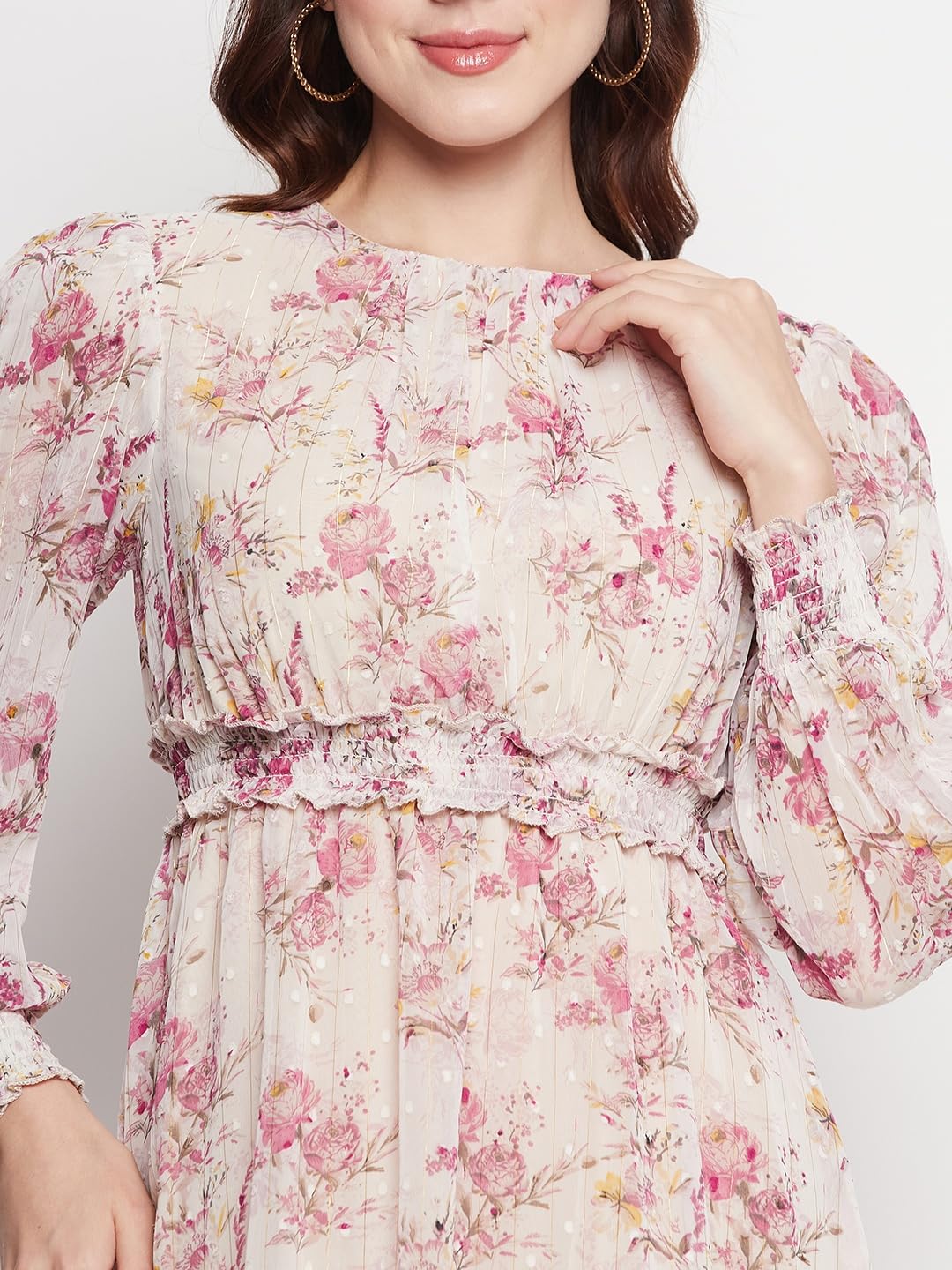 Madame Beige Dress for Women