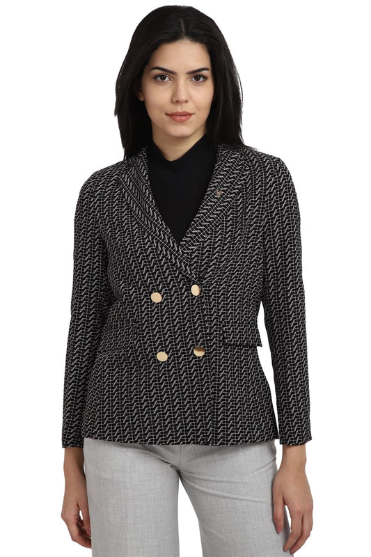 Allen Solly Women's Blazer (AHBZWRGFP21131_Grey