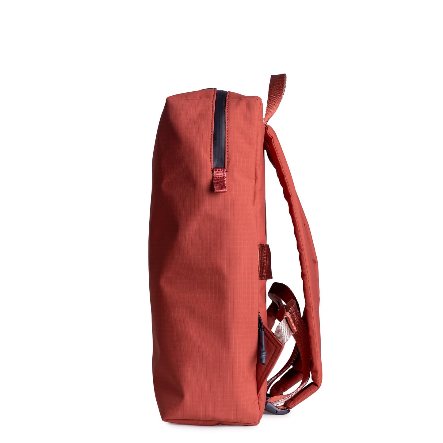DailyObjects Pivot Daypack Bag for Men and Women|Fits 13/14 inch Laptop/Macbook Pro/Air Ipad|Lightweight|Stylish Backpack|Office/Daily Use/Travel|School Kids|Multi Compartments|Water Resistant (Red)