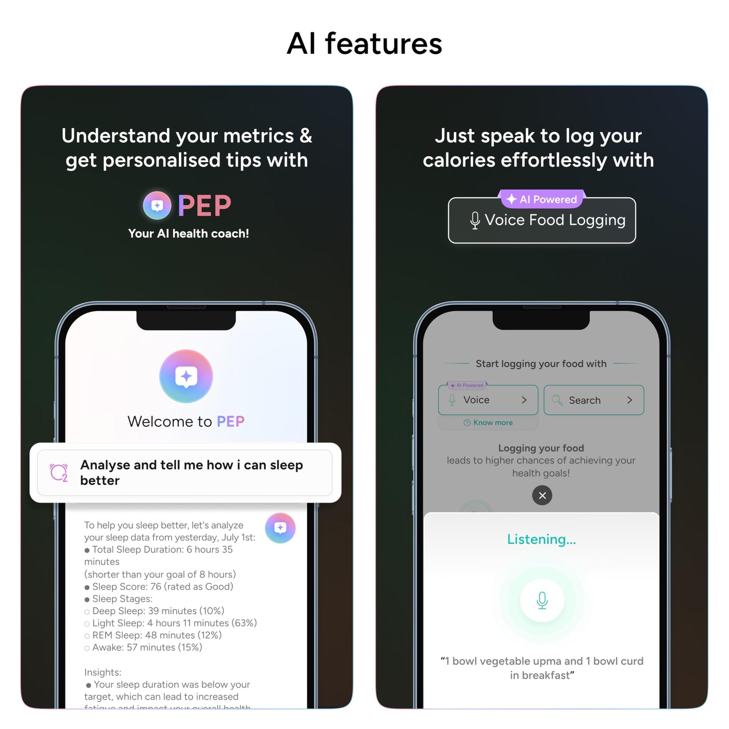 Gabit Smart Ring | Sleep, Fitness, Nutrition, Stress | Buy Sizing Kit First | AI Health Coach, 30+ Workout Modes, Recovery, HRV, Period Tracking | Smart Ring for Women & Men | Titanium, Rose Gold 11