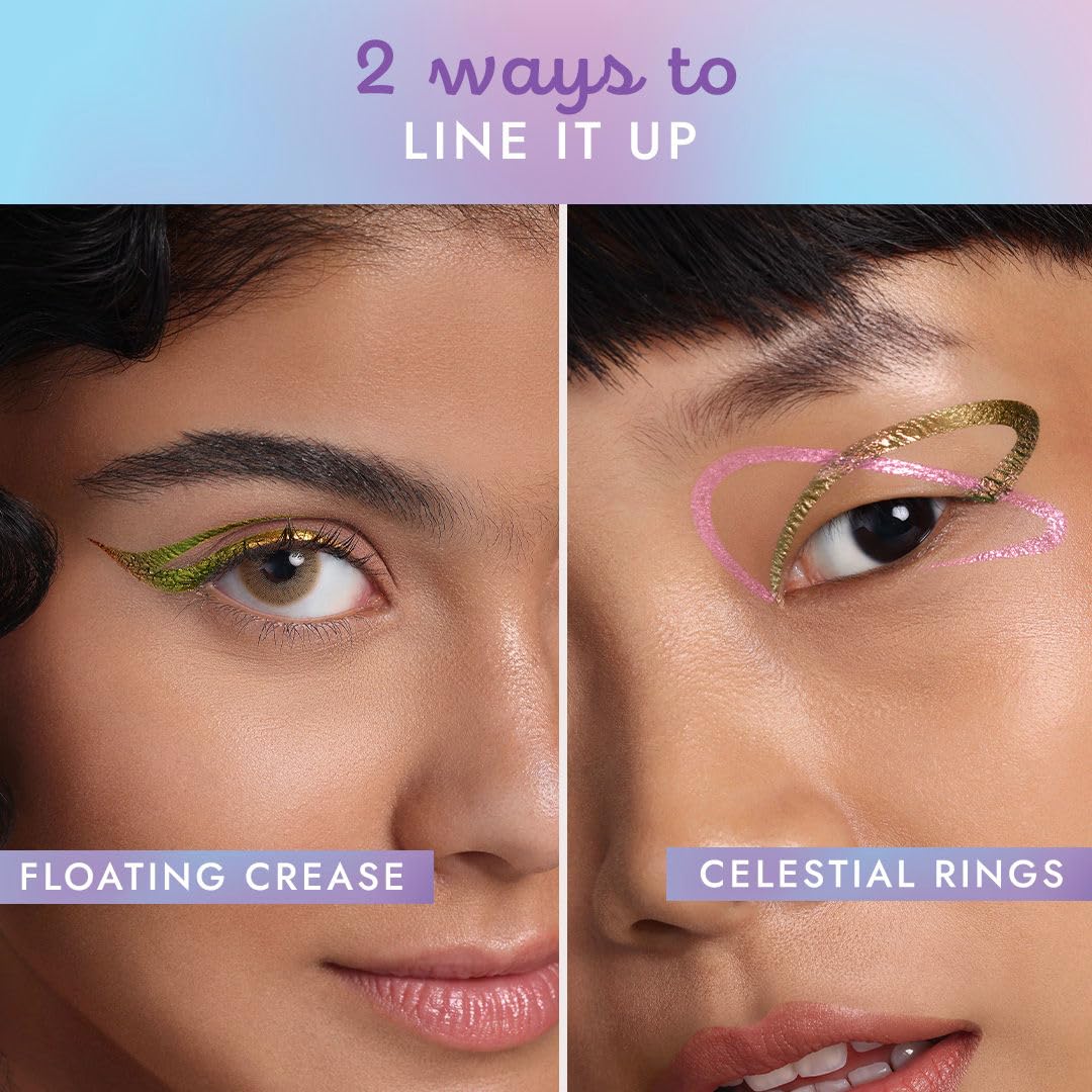 Nykaa Cosmetics Stardust Dual Chrome Eyeliner with Holographic Finish - URL/IRL (1.6ml)