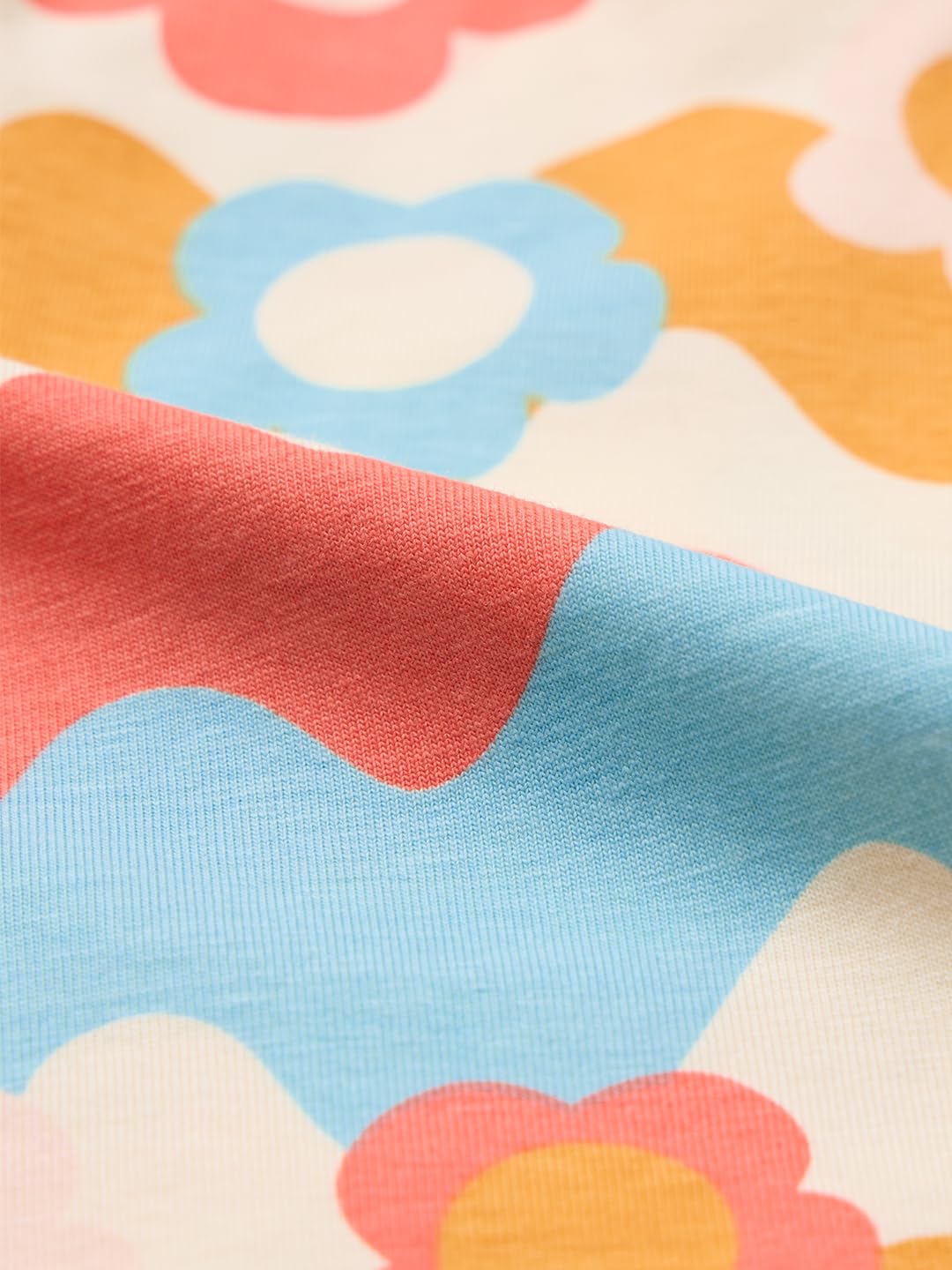 The Souled Store Fun Floral Girls Multicolour All Over Printed Cotton Leggings (2-8 Yrs)