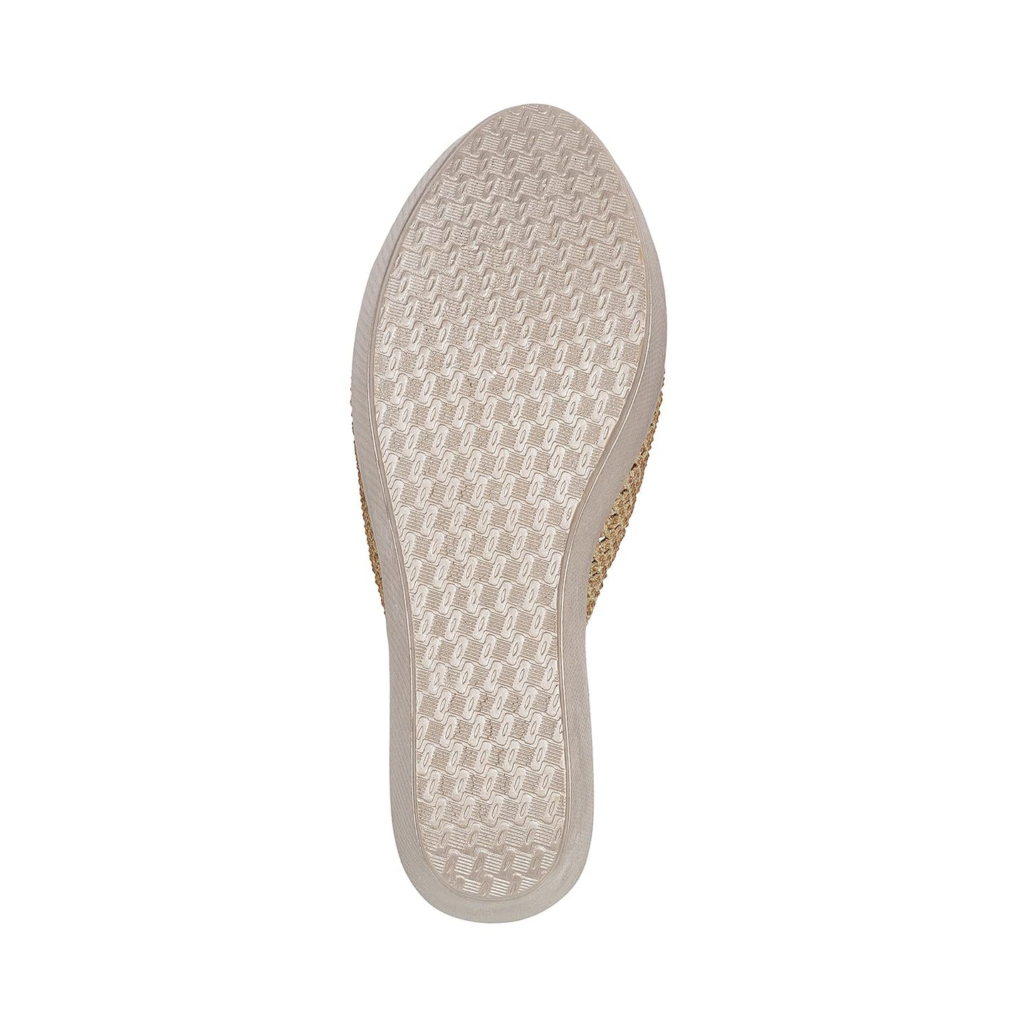 Metro Women Gold Synthetic Sandals - EU/36 UK/3-35-4634